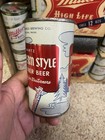 Western Style Flat Top Beer Can 11 Oz Silver Springs Brewing Co Tacoma Wa Old