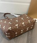 New Coach X Peanuts Cbj89 City Tote Bag Signature Coated Canvas Snoopy Outlet