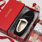 Men s Moccasin Slippers Winter Casual Loafers Indoor Outdoor Fleece Lining Shoes