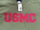 United States Marine Corps - Usmc Marines - Green T-shirt - Size L   Large- Nwt