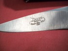 Melvin Dunn Handmade Custom Hunting Knife W  Leather Sheath  New Old Stock 