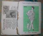        Vintage Mail Order Pattern 4172 Draped Cocoon Jacket Pants   Shirt All Sizes