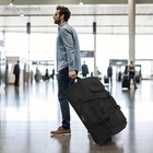 Large Foldable Duffle Bag With Wheels 85-100l Expandable Wheeled Travel Rolli   