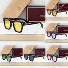 Jacques Marie Mage 49   23 Sunglasses Frosted Black Frame Tea Lens Jmm Rawlins