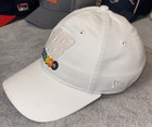 Women s Nascar  18 Kyle Busch M ms New Era Strap Back Hat Cap White Glitter