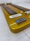 Cozart Double Lap Steel Electric Guitar-metallic Gold