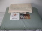Badesofa Luxury Bathtub Pillow L - Large Therapeutic Bath Neck   Back - Green