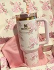 The Stanley X Love Shack Fancy Holiday Quencher 40 Oz-rosa Beaux Pink New 2025
