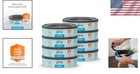 Diaper Genie Compatible Refill Bags - 8 Pack With Built-in Antimicrobial