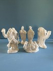 Ceramic Bisque 19 Piece Nativity Set By Atlantic Mold Vintage Ready To Paint