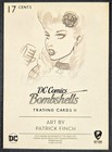 Black Canary 2018 Cryptozoic Dc Comics Bombshells Card  17  nm 