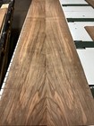 European Walnut Raw Wood Veneer One Sheet 96   X 12   331z