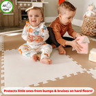 Extra Large Baby Play Mat Tiles Thick Foam Non-toxic Floor Puzzle Mat Interlocki