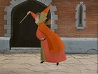 Original Production Cel Of Flora From Sleeping Beauty  1959  Signed By Frank Tho