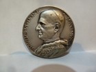 Vintage Silver Plated Bronze Medal Coin Ss Virgo Lavretana Rare 2  Wide