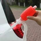 Manual Hand Syphon Pump Fuel Gas Liquid Transfer Siphon Hose Tool Kit