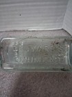 Antique 5 25  Dr  Ward s Linement Apothecary Glass Bottle  The J h  Watkins Co 