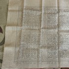 Vintage Burlap Rug Pattern  639a    house Of Tile    25   x 37 1 4    Mcgown Nos