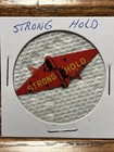 Strong Hold Vintage Tin Tobacco Tag