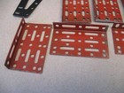 Vtg 1920s Gilbert Erector White Truck Set Plates Lot Base Gearbox Dash Red Black