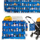Waterproof Baby Changing Pad W  Storage  Washable Travel Mat