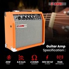 5core Guitar Amp 20w Electric Bass Acoustic Portable Practice Mini Amplifier
