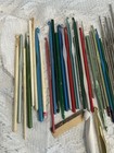 Large Vintage Crotchet Hooks And Tools Lot