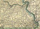 1909 Antique Missouri Map Of Missouri State Map Gallery Wall Decor  Smap 2337