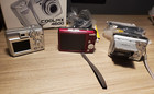 Lot 3 Nikon Coolpix Cameras  Models 4600  L4   L20 For Parts Or Repair