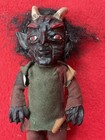 Santeria   Vodou   Curanderismo Outside Art Crazy Haired Horned Black Devil