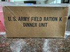 Vintage Ww2 Us Army Field Ration K Dinner Unit   Complete Dinner Unit 