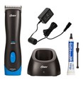 Oster Pro 3000i Cordless Pet Clippers Size 10 Cryogenx Blade Black   Blue