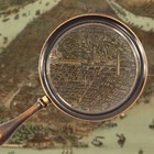 Map Of New York City  Lower Manhattan  Antique Bird s Eye Map  C 1892