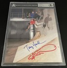 Tony Hawk Steve O Dual Signed 8x10 Photo Autographed Bas Slabbed Authenticated