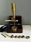 Very Fine Cased Cary-gould Pocket Microscope Signed    cary London     Circa 1830
