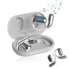 Open-ear Bluetooth 5 4 Headphones Wireless Earbuds Sport Headset Touch Screen