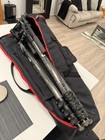 Manfrotto 536 Mpro Carbon Fiber Video Tripod With 504hd Fluid Head  read 