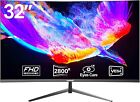 32 In Computer Monitor Ultra-thin Zero Frame Full Hd 1920 X 1080p Curved Display