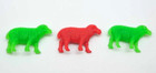 Vintage Marx Plastic Toy Farm Animals Mixed Lot Sheep Lambs Donkey Pigs Dogs