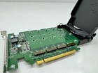 Dell Dpwc400 Quad M 2 Pcie Solid State Drive Adapter Card Dp n 080g5n No Cover