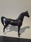 Stunning Breyer Peter Stone Horse Arabian Matte Dark Bay    hearrts On Fire   