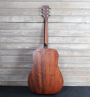 Cort Earth 60 Open Pore Acoustic Guitar W  Gig Bag As Is Top Damage