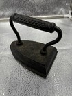 Black Cast Iron Doorstop Iron 6 5    Long Vintage Heavy Unbranded