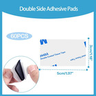 60pcs 3mm Double Sided Adhesive Pads  Heavy Duty Double Sided Sticky Tape For Wa