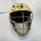 Cascade Xrs Pro Lacrosse Helmet Osfm   Gold Chrome  No Strap  Some Scratches