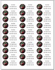 150 Red Apple Stained Glass Mailing Return Address Labels  1 X 2 5 8 In 