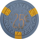 25 Cent Casino Chip From The California Club In Downtown Las Vegas 1950 Obsolete