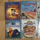 Vintage Lot Of 6 Children   s Little Golden Book  Mixed Lot Cartoon Stories