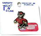 Vintage North Carolina State Wolfpack Pin Nc State Football Lapel Pin
