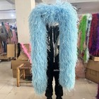26ply Thick Ostrich Feather Boa Beauty Charm Trim Plume Shawl Feather Crafts